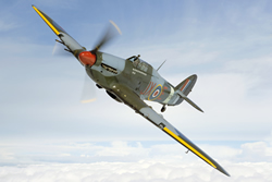 Hurricane IIc PZ8 65 of the Battle of Britain Memorial Flight - BBMF